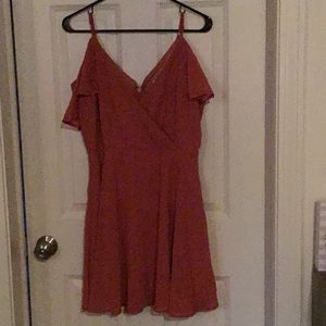 Cold shoulder dress